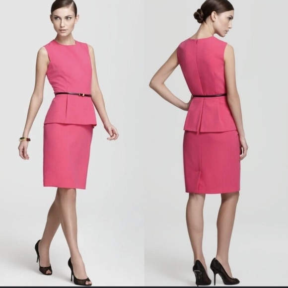 Calvin Klein Dresses & Skirts - Calvin Klein Sleeveless Sheath Dress with Peplum